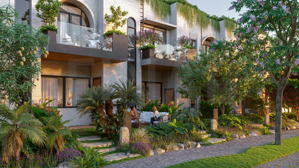 Nhà phố vườn Búng Gội Verdura Estate hòa mình với thiên nhiên
