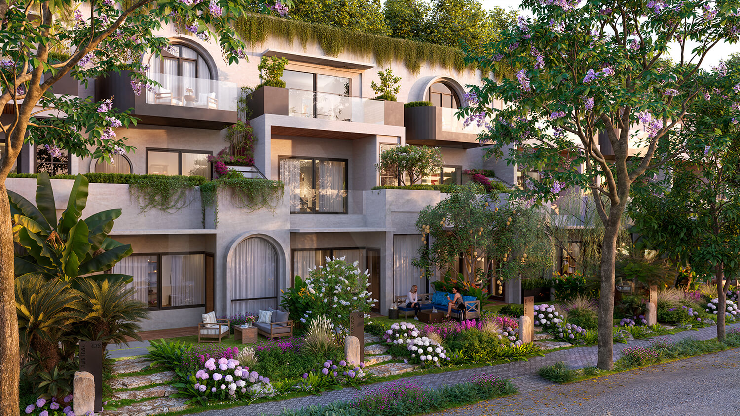 Thiết kế Nhà vườn Búng Gội Verdura Estate
